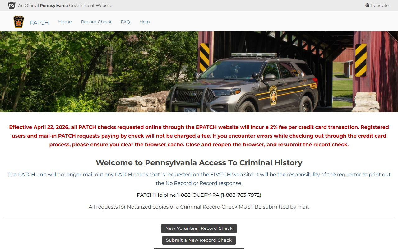 Carbon County criminal court records Pennsylvania PATCH portal